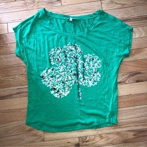 Express Shamrock Top